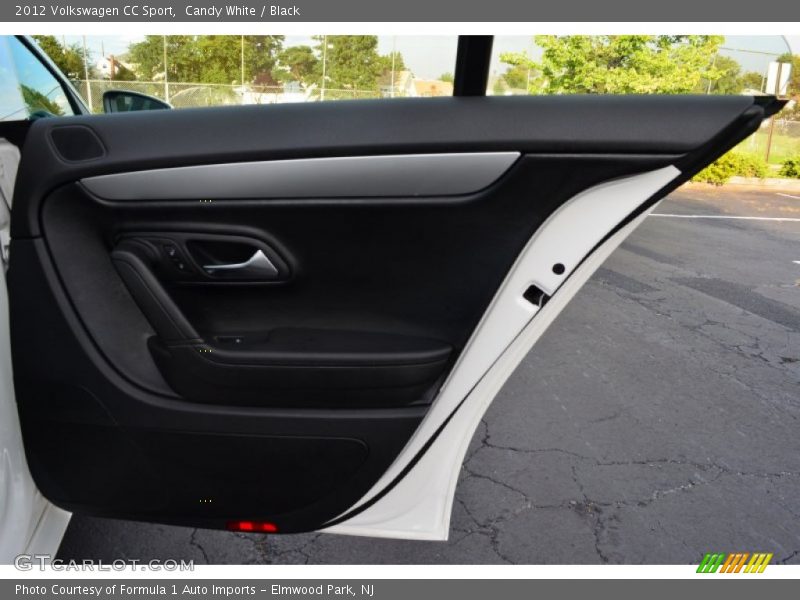 Candy White / Black 2012 Volkswagen CC Sport