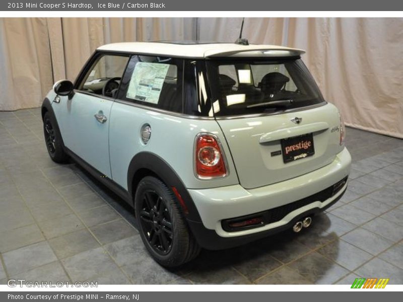 Ice Blue / Carbon Black 2013 Mini Cooper S Hardtop