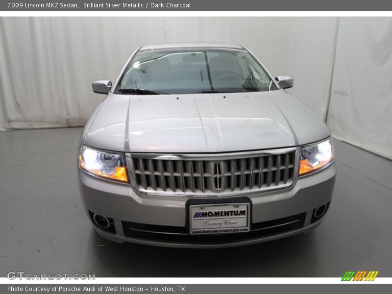 Brilliant Silver Metallic / Dark Charcoal 2009 Lincoln MKZ Sedan