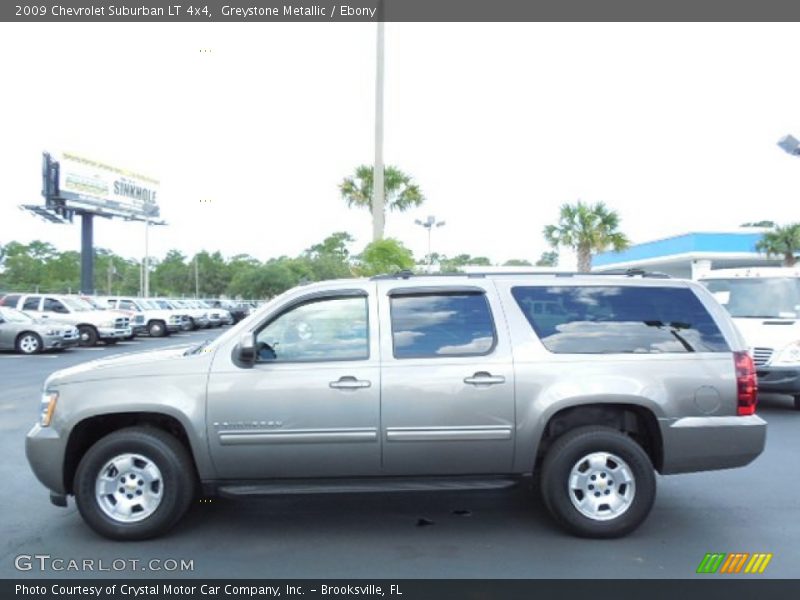 Greystone Metallic / Ebony 2009 Chevrolet Suburban LT 4x4