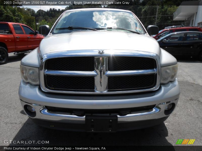Bright Silver Metallic / Dark Slate Gray 2003 Dodge Ram 1500 SLT Regular Cab 4x4