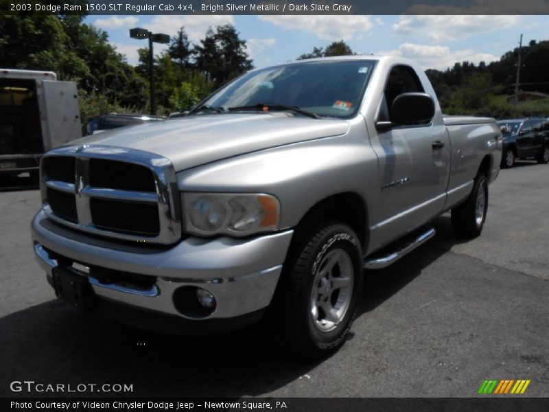 Bright Silver Metallic / Dark Slate Gray 2003 Dodge Ram 1500 SLT Regular Cab 4x4