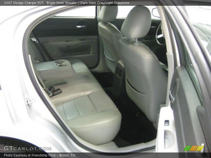 Bright Silver Metallic / Dark Slate Gray/Light Graystone 2007 Dodge Charger R/T