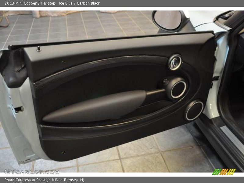 Ice Blue / Carbon Black 2013 Mini Cooper S Hardtop