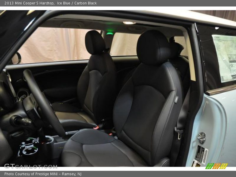 Ice Blue / Carbon Black 2013 Mini Cooper S Hardtop