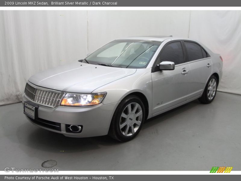 Brilliant Silver Metallic / Dark Charcoal 2009 Lincoln MKZ Sedan
