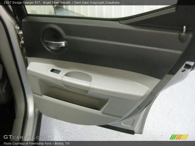 Bright Silver Metallic / Dark Slate Gray/Light Graystone 2007 Dodge Charger R/T