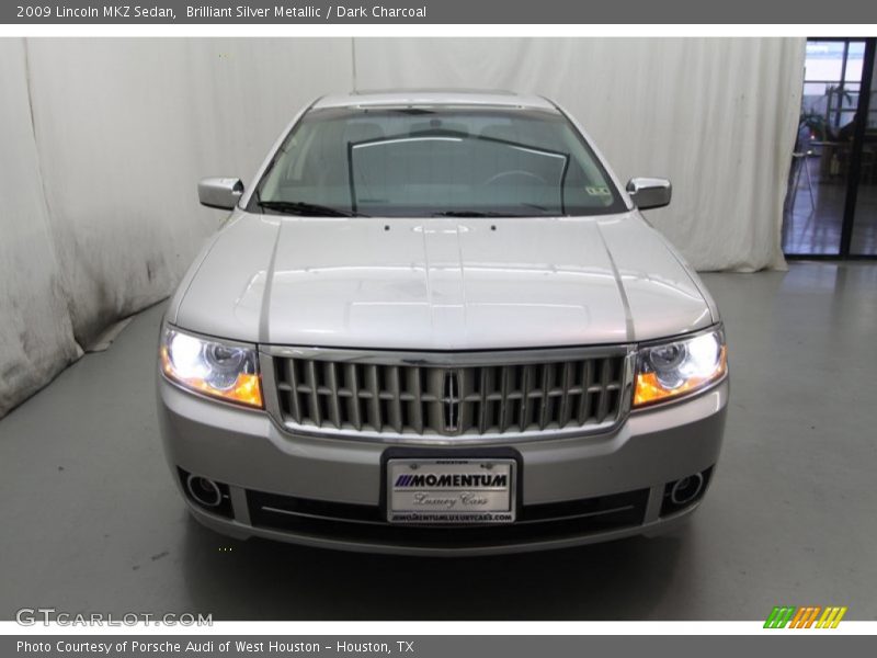 Brilliant Silver Metallic / Dark Charcoal 2009 Lincoln MKZ Sedan