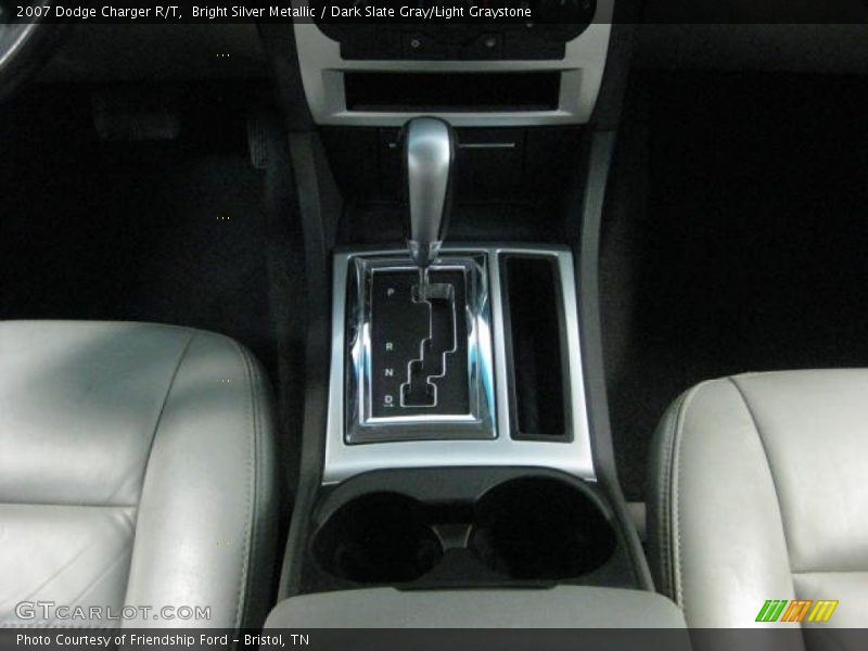 Bright Silver Metallic / Dark Slate Gray/Light Graystone 2007 Dodge Charger R/T