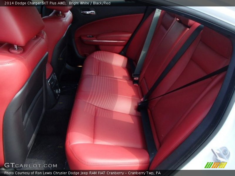 Rear Seat of 2014 Charger SXT Plus AWD