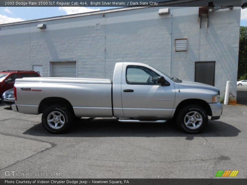 Bright Silver Metallic / Dark Slate Gray 2003 Dodge Ram 1500 SLT Regular Cab 4x4