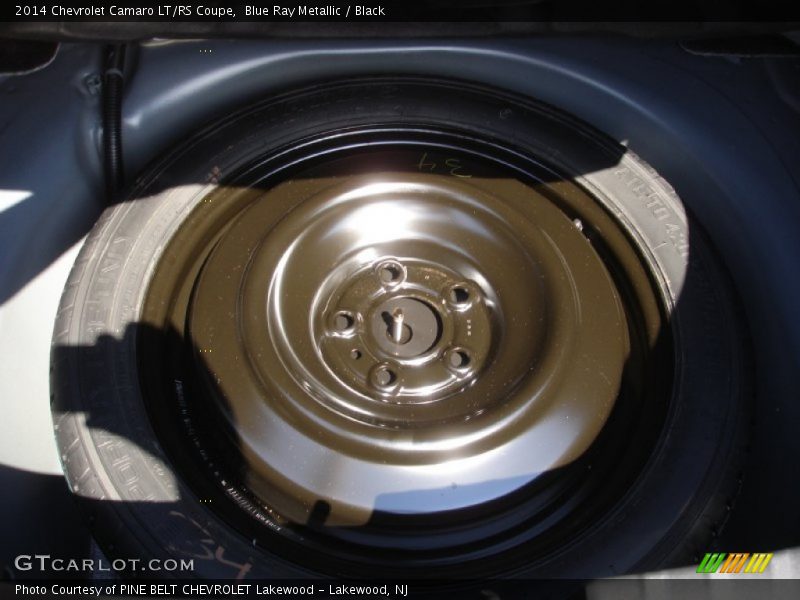 Blue Ray Metallic / Black 2014 Chevrolet Camaro LT/RS Coupe