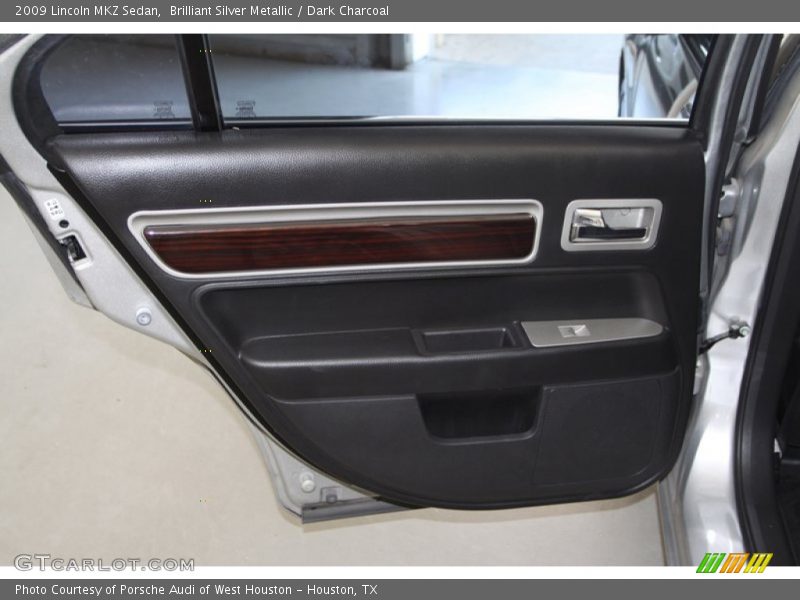 Brilliant Silver Metallic / Dark Charcoal 2009 Lincoln MKZ Sedan