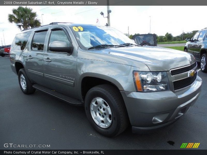 Greystone Metallic / Ebony 2009 Chevrolet Suburban LT 4x4