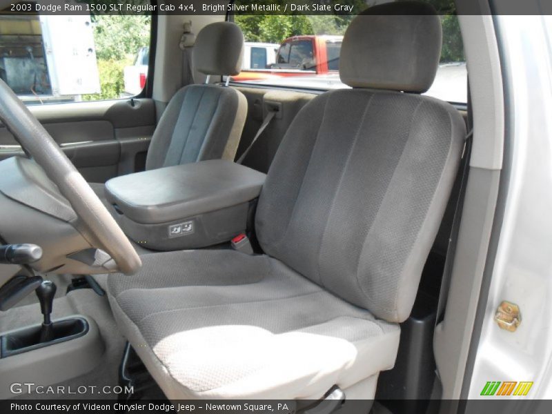 Bright Silver Metallic / Dark Slate Gray 2003 Dodge Ram 1500 SLT Regular Cab 4x4