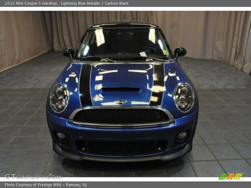 Lightning Blue Metallic / Carbon Black 2013 Mini Cooper S Hardtop