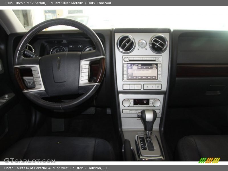 Brilliant Silver Metallic / Dark Charcoal 2009 Lincoln MKZ Sedan