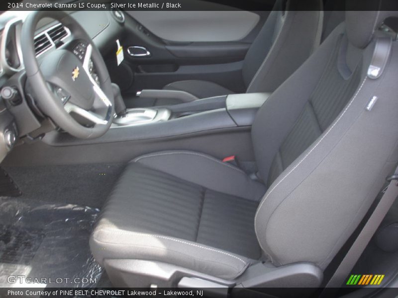 Silver Ice Metallic / Black 2014 Chevrolet Camaro LS Coupe