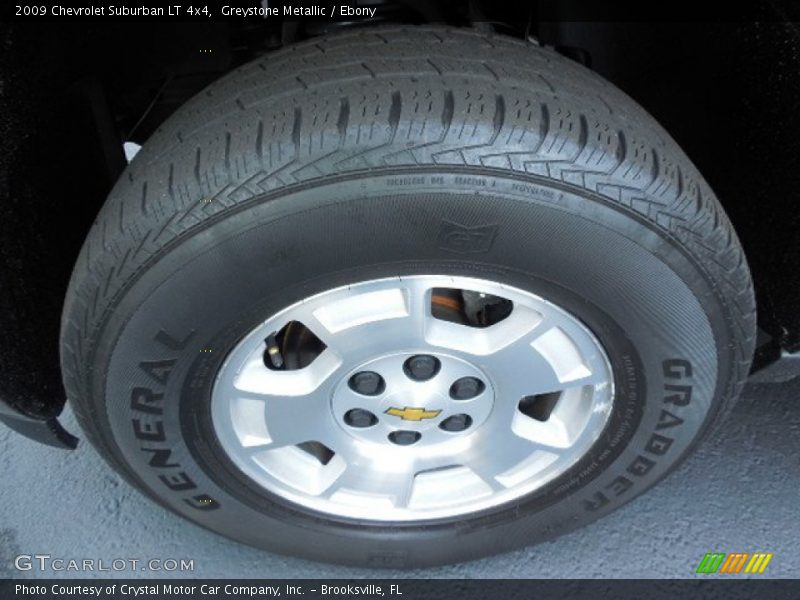 Greystone Metallic / Ebony 2009 Chevrolet Suburban LT 4x4