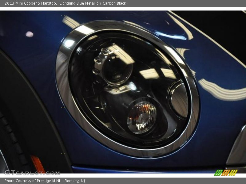 Lightning Blue Metallic / Carbon Black 2013 Mini Cooper S Hardtop