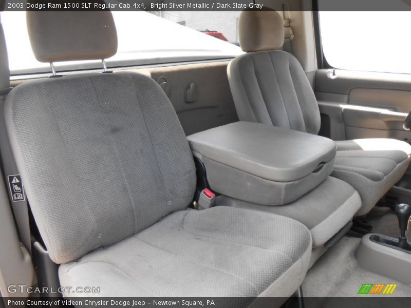 Bright Silver Metallic / Dark Slate Gray 2003 Dodge Ram 1500 SLT Regular Cab 4x4