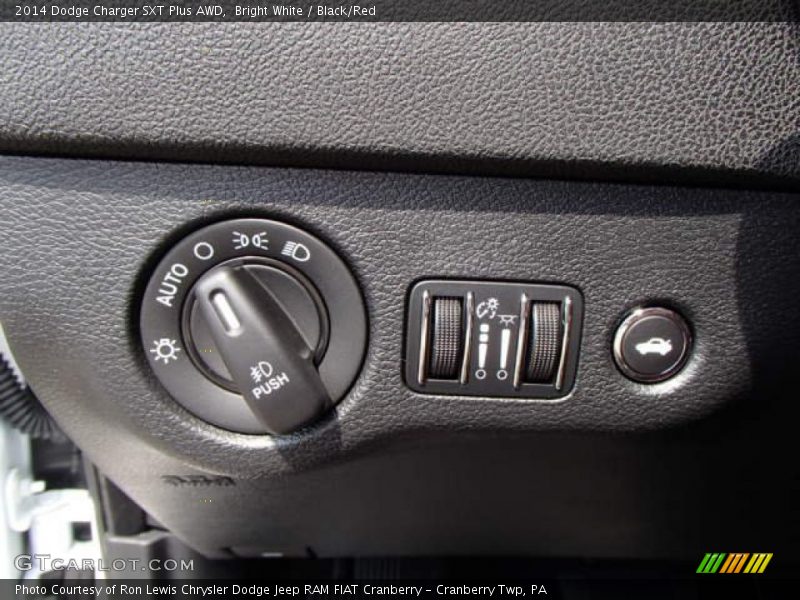 Controls of 2014 Charger SXT Plus AWD