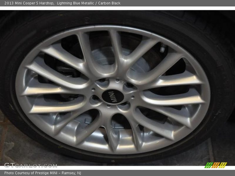 Lightning Blue Metallic / Carbon Black 2013 Mini Cooper S Hardtop