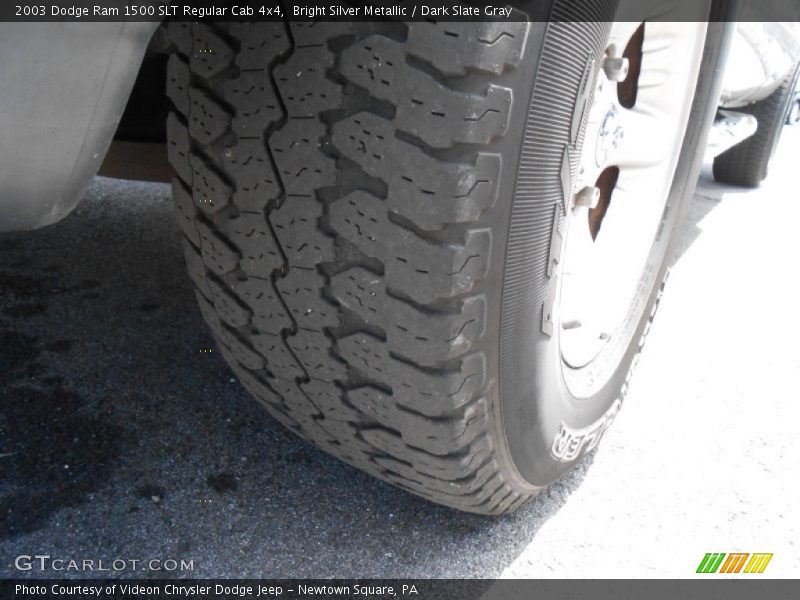 Bright Silver Metallic / Dark Slate Gray 2003 Dodge Ram 1500 SLT Regular Cab 4x4