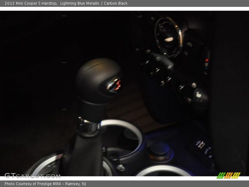 Lightning Blue Metallic / Carbon Black 2013 Mini Cooper S Hardtop