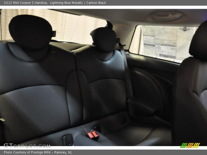 Lightning Blue Metallic / Carbon Black 2013 Mini Cooper S Hardtop