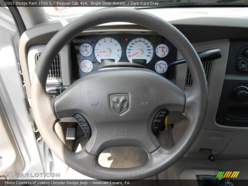 Bright Silver Metallic / Dark Slate Gray 2003 Dodge Ram 1500 SLT Regular Cab 4x4
