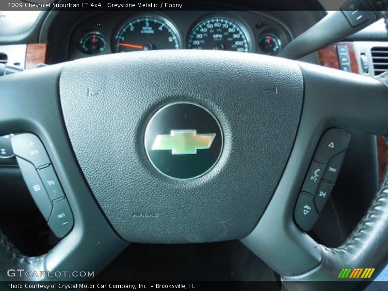 Greystone Metallic / Ebony 2009 Chevrolet Suburban LT 4x4