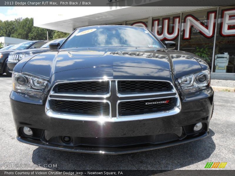 Pitch Black / Black 2013 Dodge Charger R/T Max