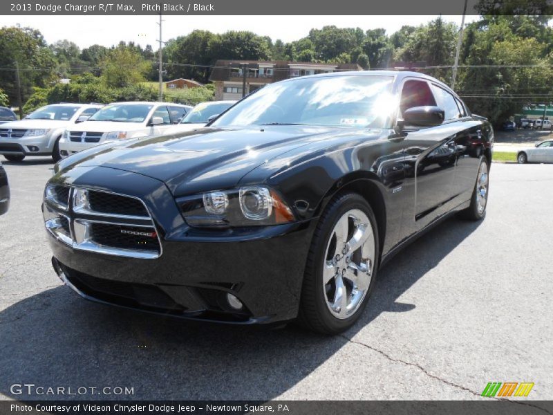 Pitch Black / Black 2013 Dodge Charger R/T Max