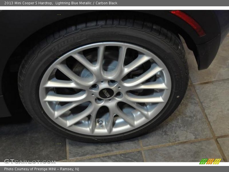 Lightning Blue Metallic / Carbon Black 2013 Mini Cooper S Hardtop