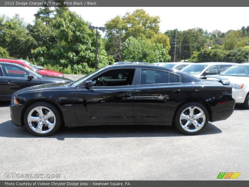 Pitch Black / Black 2013 Dodge Charger R/T Max