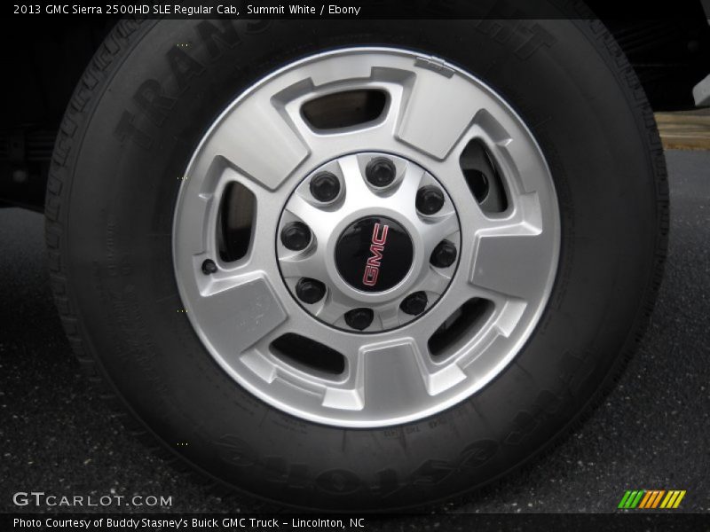 Summit White / Ebony 2013 GMC Sierra 2500HD SLE Regular Cab