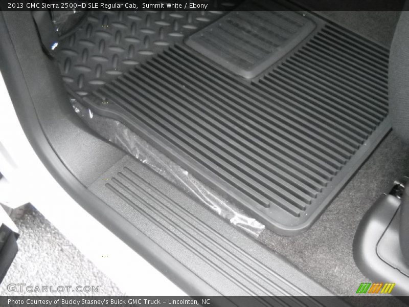 Summit White / Ebony 2013 GMC Sierra 2500HD SLE Regular Cab