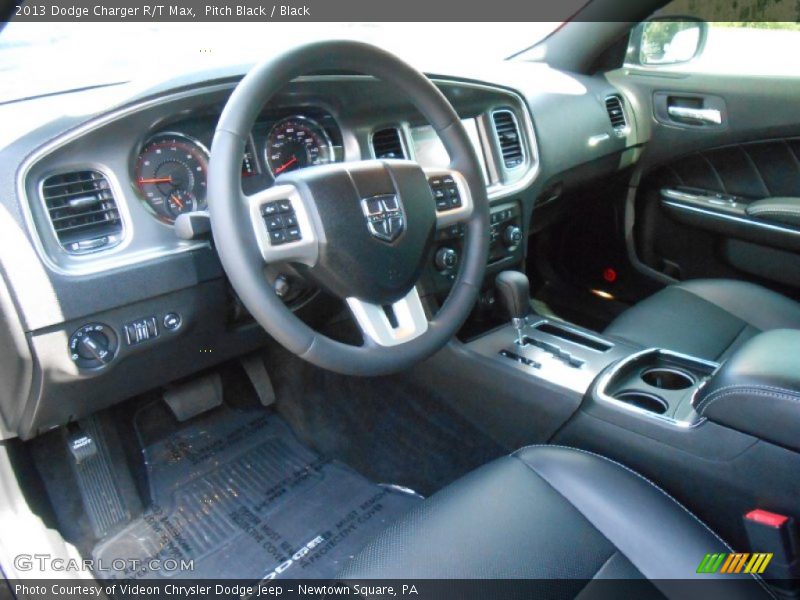Pitch Black / Black 2013 Dodge Charger R/T Max
