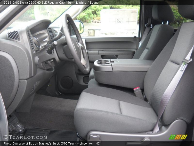 Summit White / Ebony 2013 GMC Sierra 2500HD SLE Regular Cab