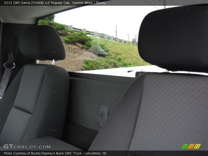 Summit White / Ebony 2013 GMC Sierra 2500HD SLE Regular Cab
