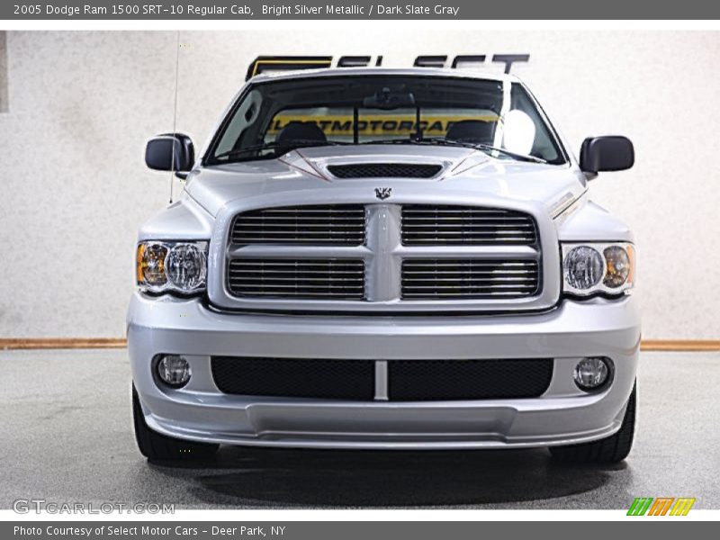 Bright Silver Metallic / Dark Slate Gray 2005 Dodge Ram 1500 SRT-10 Regular Cab