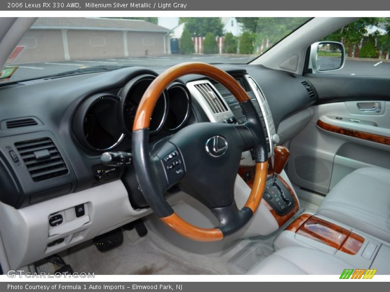 Millenium Silver Metallic / Light Gray 2006 Lexus RX 330 AWD