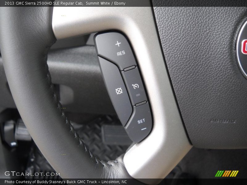 Summit White / Ebony 2013 GMC Sierra 2500HD SLE Regular Cab