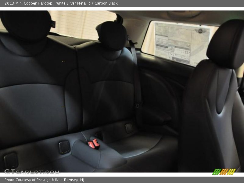 White Silver Metallic / Carbon Black 2013 Mini Cooper Hardtop
