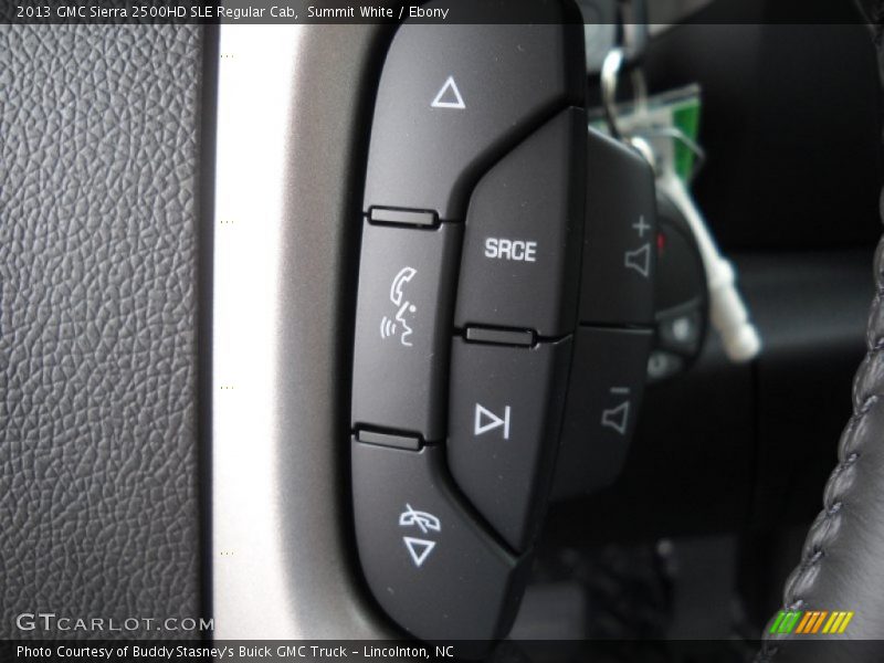 Summit White / Ebony 2013 GMC Sierra 2500HD SLE Regular Cab