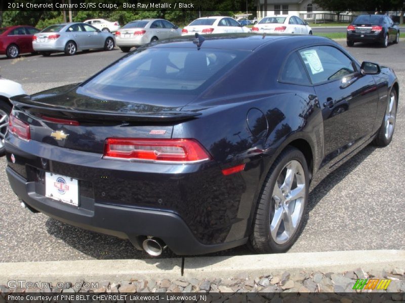 Blue Ray Metallic / Black 2014 Chevrolet Camaro SS/RS Coupe