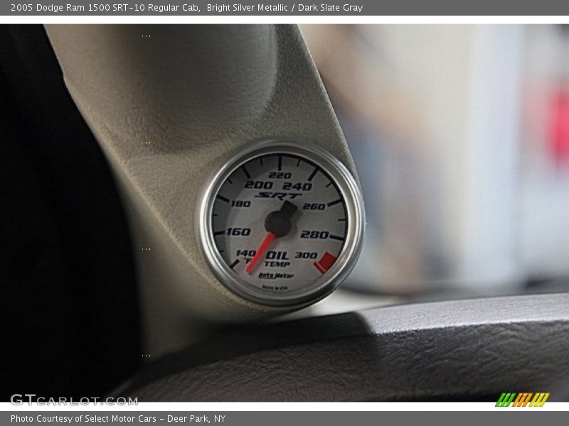 Bright Silver Metallic / Dark Slate Gray 2005 Dodge Ram 1500 SRT-10 Regular Cab