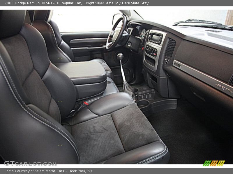 Bright Silver Metallic / Dark Slate Gray 2005 Dodge Ram 1500 SRT-10 Regular Cab
