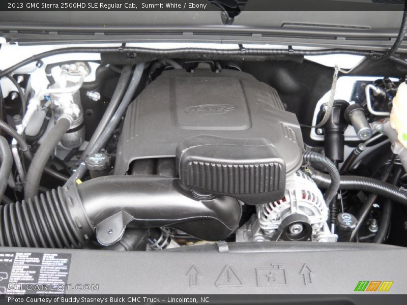 Summit White / Ebony 2013 GMC Sierra 2500HD SLE Regular Cab